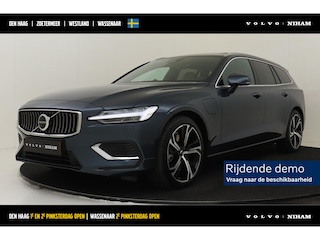 Volvo V60 T8 PLUG-IN HYBRID AWD ULTRA BRIGHT *FULL OPTIONS!* -PANO.DAK|BOWERS&WILKINS|GEVENT.LEDER+MASSAGE|360°CAM|HEAD-UP DISP.|19"