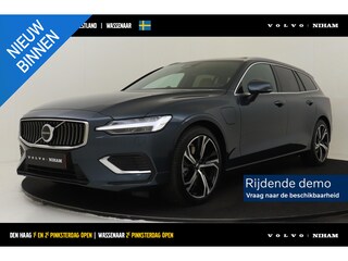 Volvo V60 T8 PLUG-IN HYBRID AWD ULTRA BRIGHT *FULL OPTIONS!* -PANO.DAK|BOWERS&WILKINS|GEVENT.LEDER+MASSAGE|360°CAM|HEAD-UP DISP.|19"