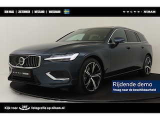 Volvo V60 T8 PLUG-IN HYBRID AWD ULTRA BRIGHT *FULL OPTIONS!* -PANO.DAK|BOWERS&WILKINS|GEVENT.LEDER+MASSAGE|360°CAM|HEAD-UP DISP.|19"