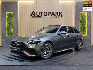 Mercedes-Benz C-klasse Estate 300 e AMG LINE |PANO|360CAM|KEYLESS|CARPLAY|GARANTIE|SFEERVERLICHTING|DEALER ONDERHOUDEN|VOL!