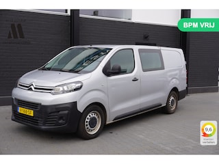 Citroën Jumpy 2.0 BlueHDI 120PK Dubbele Cabine EURO 6 - PDC - Cruise - Trekhaak - €14.900,- Excl.