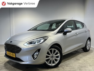 Ford Fiesta 1.0 EcoBoost Titanium | Apple Carplay/Android Auto | Cruise control | Climate Control | LMV 15'' | NL auto | 1ste eigenaar | Rijstrooksensor met correctie |