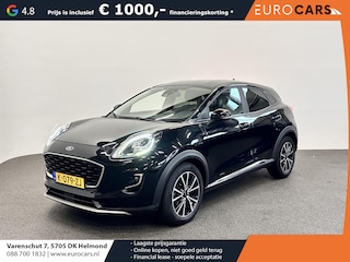 Ford Puma 1.0 125pk EcoBoost Titanium Aut. Navigatie Climate Control Cruise Control Stoelverwarming Parkeersensoren Camera Apple CarPlay Android Auto LED Keyless Lichtmetaal DAB Isofix Onderhoudshistorie aanwezig