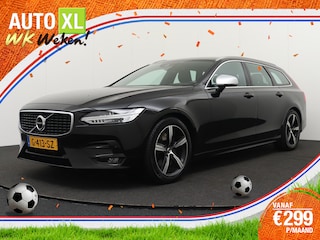 Volvo V90 2.0 191 PK T4 R-Design Leder-Sportzetels Camera Dodehoek 18'LMV