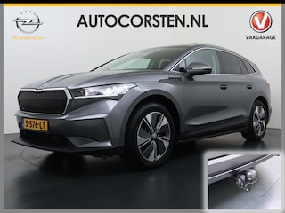 Skoda Enyaq iV 60 Panoramadak Trekhaak Navi Ecc Camera Apple Carplay Android Auto Cruise Control SOH 89,6% Elek.Achterklep Stuurverwarming Bluetooth Led Keyless advanced 1.000KG Trekgewicht 1e Eigenaar Origineel Nederlandse Auto