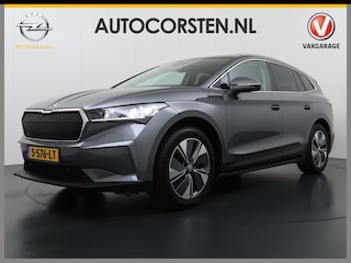 Skoda Enyaq iV 60 Panoramadak Trekhaak Navi Ecc Camera Apple Carplay Android Auto Cruise Control SOH 89,6% Elek.Achterklep Stuurverwarming Bluetooth Led Keyless advanced 1.000KG Trekgewicht 1e Eigenaar Origineel Nederlandse Auto