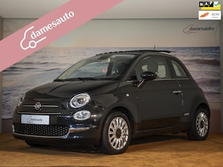 Fiat 500 0.9 Turbo Lounge, NAP, Pano schuifdak! Cruise contr, garantie