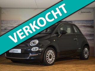 Fiat 500 0.9 Turbo Lounge, NAP, Pano schuifdak! Cruise contr, garantie