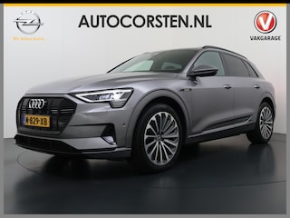 Audi e-Tron 55 Quattro Advanced Edition Plus 95kWh Panoramadak Leder/Alcantara Adap.Cruise Camera Apple Carplay Android Auto Navi Ecc SOH 86% Pdc Luchtvering Elek.Stoelen+Memory+Verwarmd Elek.Achterklep Lmv 21" Keyless Privacy Glas Led DAB Dealeronderhouden Origineel Nederlandse Auto