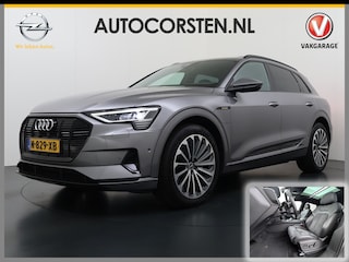 Audi e-Tron 55 Quattro Advanced Edition Plus 95kWh Panoramadak Leder/Alcantara Adap.Cruise Camera Apple Carplay Android Auto Navi Ecc SOH 86% Pdc Luchtvering Elek.Stoelen+Memory+Verwarmd Elek.Achterklep Lmv 21" Keyless Privacy Glas Led DAB Dealeronderhouden Origineel Nederlandse Auto