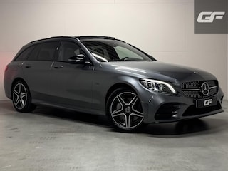 Mercedes-Benz C-klasse Estate 300e AMG Pano Leer 360° Trekh. NAP