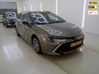 Toyota Corolla Touring Sports 1.8 Hybrid Executive+Leder+Head-Up+navi+camera+stoel-verw+zwarte-Hemel+17"Lmv = SUPER !!