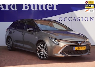 Toyota Corolla Touring Sports 1.8 Hybrid Executive+Leder+Head-Up+navi+camera+stoel-verw+zwarte-Hemel+17"Lmv = SUPER !!