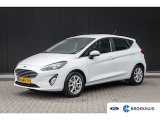 Ford Fiesta 1.0 EcoBoost Titanium | Apple carplay / android auto | Cruise control | Climate control Parkeer sensoren | Bluetooth | DAB-audio