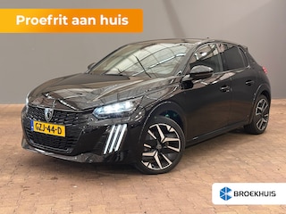 Peugeot 208 Hybrid 100 e-DCS6 GT Camera | Leder/Stof | Carplay | 17LMV | Dode hoek | Clima | Cruise | Carplay | Bluetooth | Navigatie | Getint glas | Achteruitrijcamera | Apple Carplay/Android Auto|telefoonintegratie premium | Cruise control