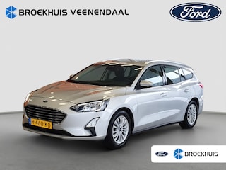 Ford Focus Wagon 1.0 125PK Hybrid Titanium | Climate Control | Cruise Control | Apple Carplay | Navigatie | Airco (automatisch) | Apple Carplay/Android Auto|telefoonintegratie premium | Keyless entry