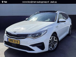 Kia Optima Sportswagon 2.0 GDI PHEV ExecutiveLine Schuif/kanteldak, Trekhaak, Stoelventilatie + Stoelverwarming, Stuurwiel verwarmd, 360° Camera, Navigatie, Lederen bekleding, Seat memory, Herman/Kardon, Plug-in!