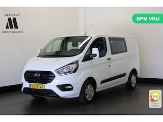 Ford Transit Custom 2.0 TDCI Dubbele Cabine EURO 6 - Airco - Cruise - PDC - € 13.900,- Excl.