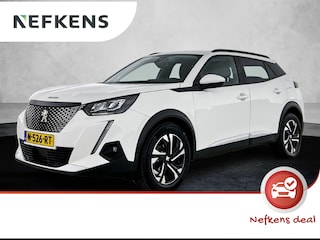 Peugeot 2008 SUV Allure Pack 130pk Automaat | Navigatie via Apple Carplay / Android Auto | Achteruitrijcamera | 3D Cockpit | Climate Control | Cruise Control | Led koplampen | Parkeersensoren | Keyless start | Bluetooth | DAB+ radio | Donker getint glas | 17" lichtmetalen velgen |