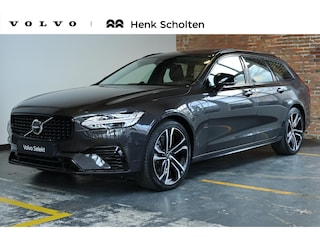 Volvo V90 T8 Plug-in hybrid AWD Ultra Dark | Bowers & Wilkins Premium Audio | Luchtvering | Gelamineerde zijruiten | Semi-Electrische wegklapbare trekhaak | 20" Lichtmetalen velgen | Massage in voorstoelen | Stoelventilatie | Stoelverwarming | 360° Parkeercamera