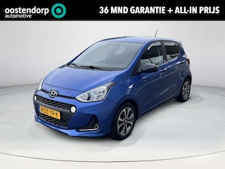 Hyundai i10 1.0i Premium 5p. | Navigatie | Automatische Airco | Stoel en stuurverwarming | Cruise Control | Lichtmetalen velgen |