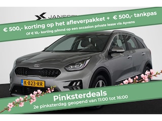 Kia Niro 1.6 GDi PHEV DynamicPlusLine SOH 100% Trekhaak Leder Stuur-Stoelverwarming Keyless Dodehoek