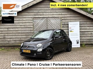 Fiat 500 1.2 Lounge | Collezione | | Pano | Climate | Cruise | Parkeersensoren | Bluetooth | Super deal!!