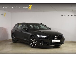 Volvo V60 T6 350PK Automaat Plug-in hybrid AWD Plus Dark / Navigatie / 360 Camera / Harman Kardon / Stuur & Stoelverwarming / LM Velgen / Trekhaak
