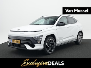 Hyundai Kona N Line Business 64.8 kWh | Bose Audio Systeem | N-Line in/exterieur | 19 Inch Lichtmetalen Velgen | Stoel en Stuurwielverwarming |