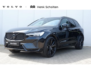 Volvo XC60 T6 Plug-in hybrid AWD Ultra Black Edition | Panoramadak | Luchtvering | Verwarmbare voorstoelen met massagefunctie en ventilatie | 360 graden camera | Head-up display | Keyless | Elektrische achterklep