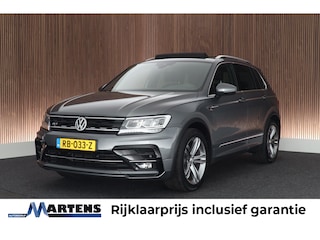 Volkswagen Tiguan 1.4 TSI R-Line Highline Trekhaak Panoramadak Camera Stoelverwarming Virtual Cockpit