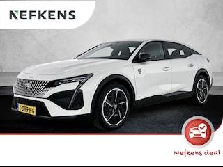 Peugeot 408 GT 130pk Automaat | Navigatie | Achteruitrijcamera | Matrix LED koplampen | Leder/Alcantara | Handsfree Achterklep | Adaptieve Cruise Control | Keyless | Stuurverwarming | Dodehoeksensor | Parkeersensoren v+a | Sfeerverlichting | Draadloze Apple Carplay / Android Auto + telefoonlader | Donker getint glas | 19" lichtmetalen velgen |