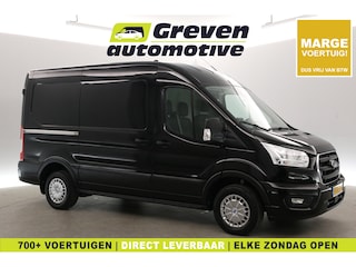 Ford Transit 2.0 TDCI L2H2 | Airco | Cruise | Carplay | 3 Zits | Trekhaak | Traanplaat | 2xSchuifdeur
