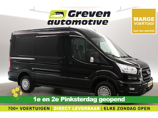 Ford Transit 2.0 TDCI L2H2 | Airco | Cruise | Carplay | 3 Zits | Trekhaak | Traanplaat | 2xSchuifdeur