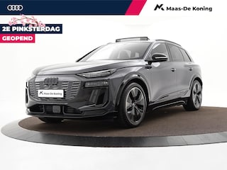 Audi Q6 e-tron 252pk S edition 83 kWh · SOH 97,5% · Panoramadak · Leder · 360 Camera · Luchtvering · Wegklapbare Trekhaak · Stoelverwarming Voor + Achter ·