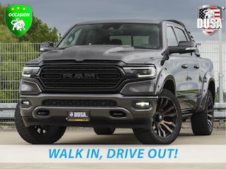 Dodge Ram 1500 5.7 V8 4x4 Crew Cab Limited Split Tailgate | RAMBAR | Back Flip | Fenders | 22 inch Fuel offroads Nieuw binnen!