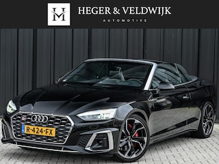 Audi A5 Cabriolet 3.0 TFSI S5 quattro | Head-up | B&O Sound | Trekhaak | Matrix led | S-stoelen met massage | 360 Camera | Keyless entry | Memory seats | Carbon inleg