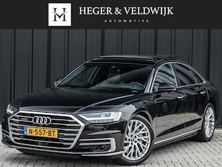 Audi A8 55 TFSI quattro Pro Line Plus 55 TFSI QUATTRO PRO LINE PLUS | LUCHTVERING | STANDKACHEL | VIRTUAL COCKPIT | LUCHTVERING | ADAPTIVE CRUISE | STOELVERWARMING EN -VENTILATIE | MASSAGE | 360 CAMERA | PANORAMADAK | LED | STUURVERWARMING | HEAD-UP | AMBIANCE INTERIEUR | SOFT-CLOSE |