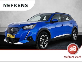 Peugeot 2008 SUV EV Allure Pack 50 kWh 136pk | Accu SOH 92,6% | Navigatie | Achteruitrijcamera | 3D Cockpit | Stoelverwarming | Climate Control | Adaptieve Cruise Control | Parkeersensoren | Keyless start | Bluetooth | Apple CarPlay / Android Auto | DAB+ radio | Elektrisch inklapbare spiegels | Donker getint glas | 17" lichtmetalen velgen |