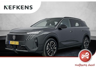 Peugeot 5008 SUV Allure Hybrid 145pk Automaat | 7 Zitplaatsen | Navigatie | 360° Camera | Adaptieve Cruise Control | Climate Control | Parkeersensoren v+a | Stoel- en stuurverwarming | Armsteun | Led koplampen | Keyless | Draadloze Apple Carplay / Android Auto | Automatisch dimlicht | Regensensor | Donker getint glas | 19" Lichtmetalen velgen |