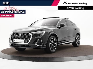 Audi Q3 45 TFSIe 245pk S-tronic S Edition · Panoramadak · Elek. Achterklep · Dodehoek Detectie · Lederen Bekleding · Cruise Control · P-Sensoren · 19'' Inch ·