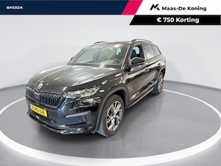 Skoda Kodiaq 1.5 TSI 150pk DSG Sportline Business 7p. · Camera · Wegklapbare Trekhaak · 7 Persoons · Apple/Android Car Play · Keyless · 19'' Inch · Garantie t/m 02-04-2028 of 100.000km