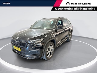 Skoda Kodiaq 1.5 TSI 150pk DSG Sportline Business 7p. · Camera · Wegklapbare Trekhaak · 7 Persoons · Apple/Android Car Play · Keyless · 19'' Inch · Garantie t/m 02-04-2028 of 100.000km
