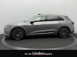 Audi e-Tron 55 quattro Business Edition Plus 95 kWh SOH 94,8% | Panoramadak | Camera| Leer | Luchtvering | Navigatie