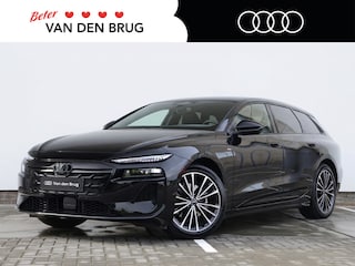 Audi A6 e-tron S edition 83 kWh | Elektr. verst. voorstoel + memory | Bijrijderscherm | Trekhaak | Leder | Keyless | Org. NL |