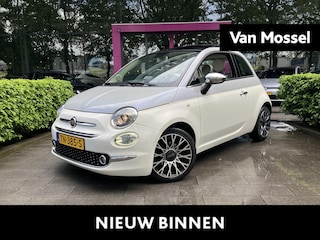 Fiat 500 0.9 TwinAir Turbo Collezione | WORDT VERWACHT | CRUISE CONTROL | PARKEERSENSOREN ACHTER | SCHUIFDAK | NAVIGATIE | BLUETOOTH | LICHTMETALEN VELGEN | MULTIFUNCTIONEEL STUURWIEL | AIRCO |