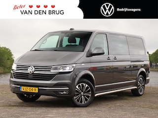 Volkswagen Transporter 2.0 TDI 150PK DSG Automaat L2 DC Bulli | MARGE!! | Airco | 2 x Schuifdeur | Navigatie | PDC | Camera | ACC | Alarm | Stoelverwarming | Betimmering | Trekhaak |
