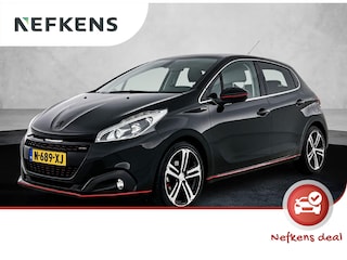 Peugeot 208 GT-Line 110pk | Navigatie | Panoramadak | Achteruitrijcamera | Climate Control | Cruise Control | Parkeersensoren v+a | Stoelverwarming | Half lederen sportstoelen | Armsteun | Bluetooth | Apple Carplay / Android Auto | DAB+ radio | Donker getint glas | 17" lichtmetalen velgen |