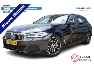 BMW 5-serie Touring 520e Business Edition Plus M-sport | Incl. 12 maanden Garantie | 1e Eigenaar | BMW Laser koplampen | Elektrisch verstelbare stoelen met memory | Stoelverwarming | Apple CarPlay/Android Auto | Elektrisch verstelbaar stuur | Elektrische kofferbakklep | Cruise controle | Climate controle | Parkeersensoren V+A | Keyless start | Origineel NL Auto | NAP |