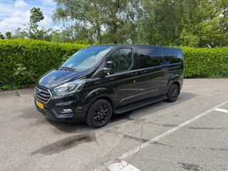Ford Transit Custom 320 2.0 TDCI L2H1 Dubbel Cabine | Automaat | Leder | Trekhaak | Stoelverwarming